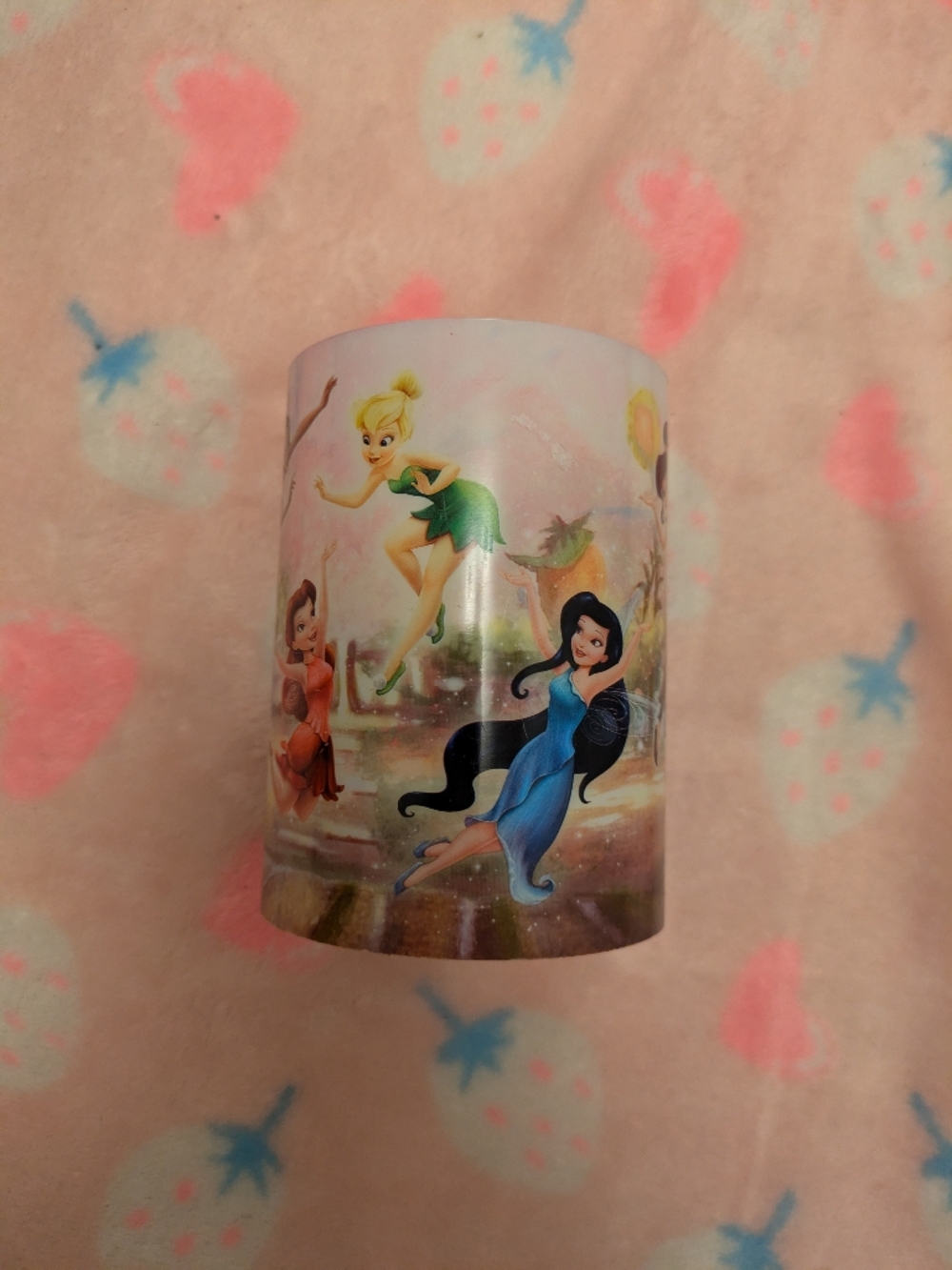 🦋5/25$ Disney Tinker Bell Faux Candle For Kids Decor
